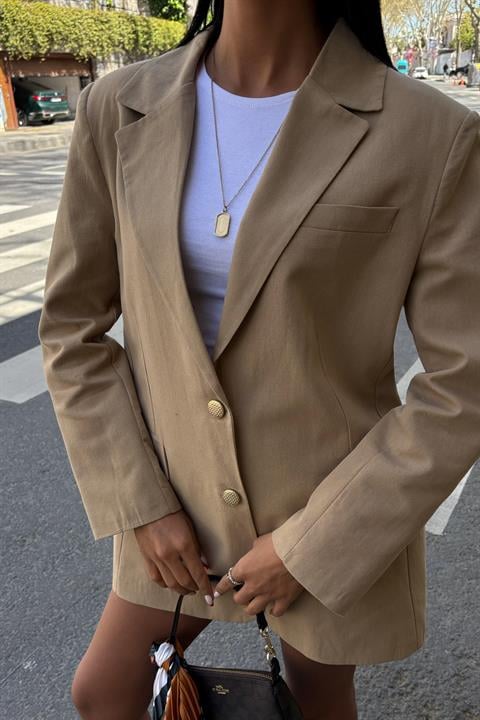 Agnes Blazer Linen Jacket 6105