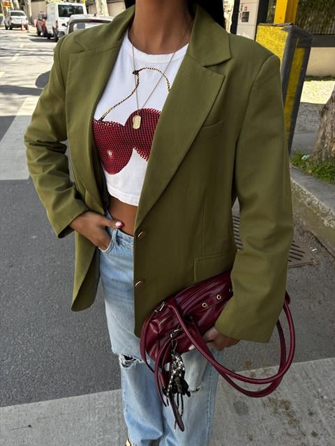 Agnes Blazer Linen Jacket 6105