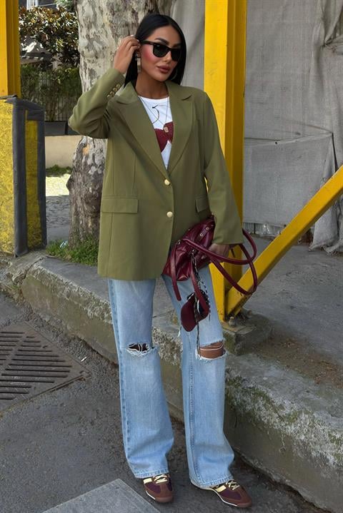 Agnes Blazer Linen Jacket 6105