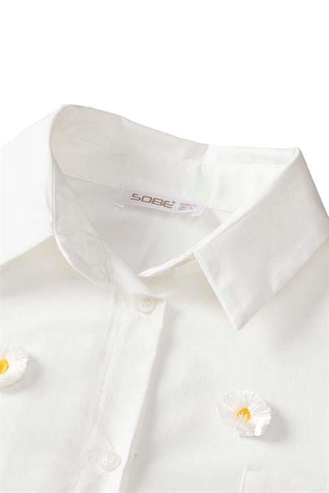 Alicia Daisy Embroidered Shirt 3389-08