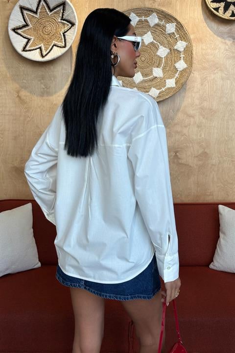 Alicia Daisy Embroidered Shirt 3389-08