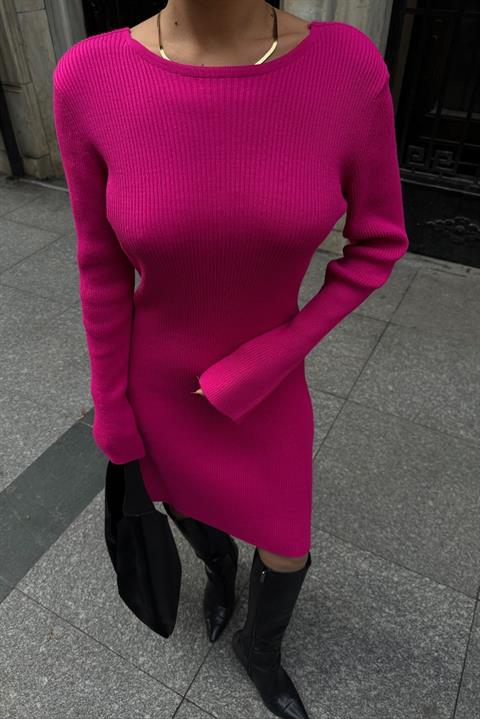 Brigita Backless Knitwear Dress 2532-01