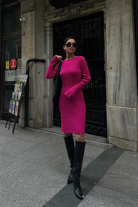 Brigita Backless Knitwear Dress 2532-01