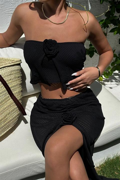 Cara Crochet Crop Set 9867