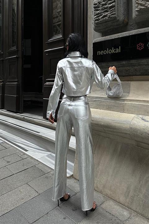 Christie Shiny Gabardine Suit 9914