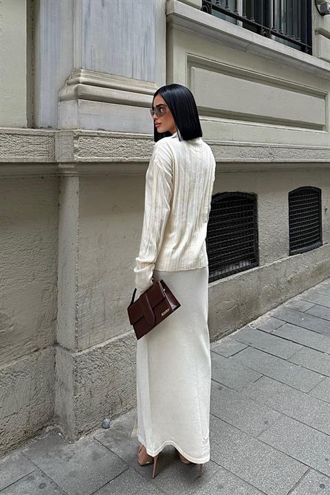 Darcy Skirt Blouse Knitwear Set 9969