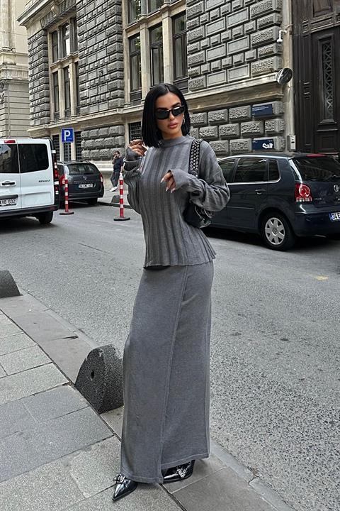 Darcy Skirt Blouse Knitwear Set 9969