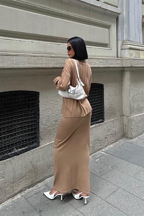 Darcy Skirt Blouse Knitwear Set 9969