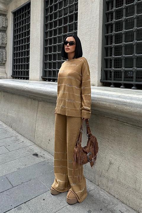 Ellery Glitter Knitwear Suit 9970