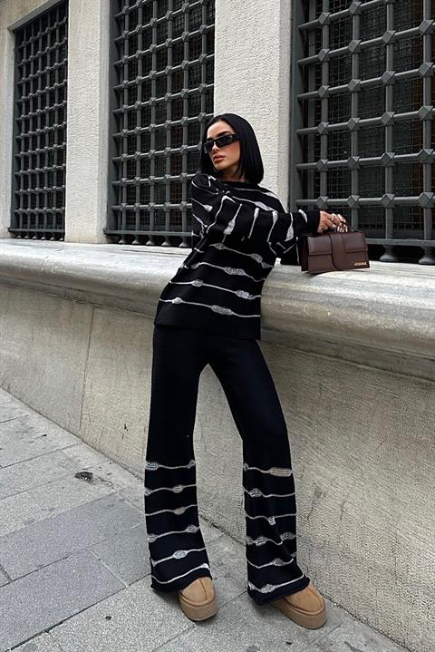 Ellery Glitter Knitwear Suit 9970