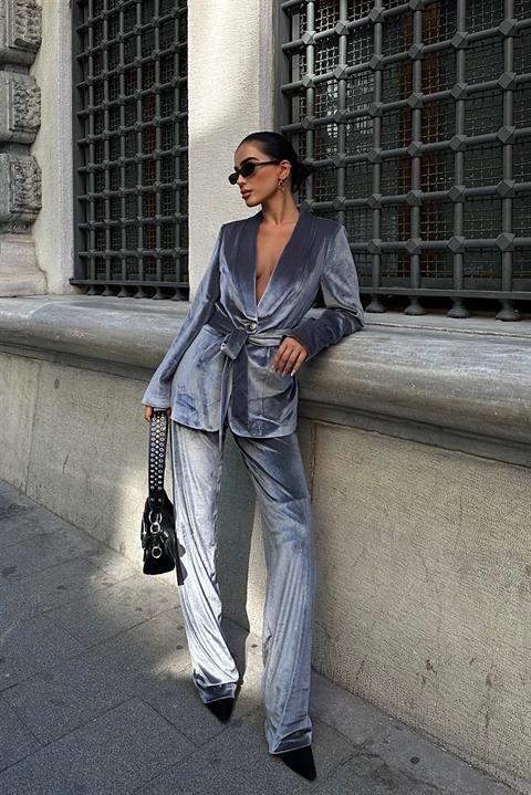 Gaitlin Oversize Velvet Suit 9897