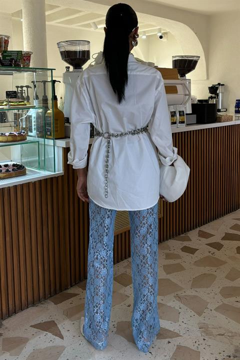 Lace Trousers with Lining 0081