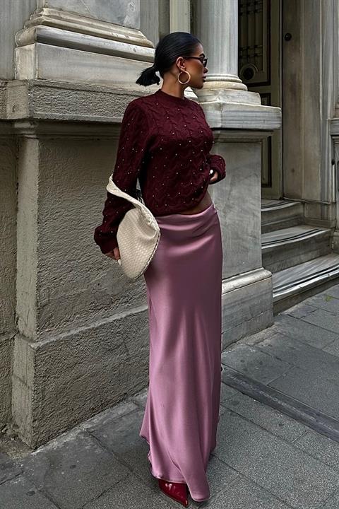 Pearl Detailed Sweater 1354