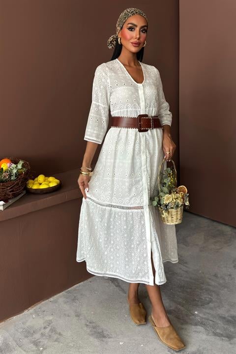 Jessyca Lace Brode Dress 2515-13