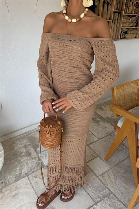 Watermelon Sleeve Ethnic Knitwear Suit 10094