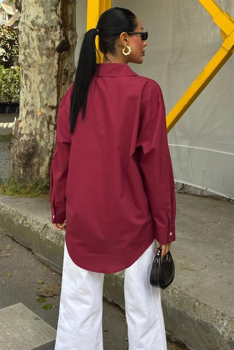 Classic Oversize Poplin Shirt 3421