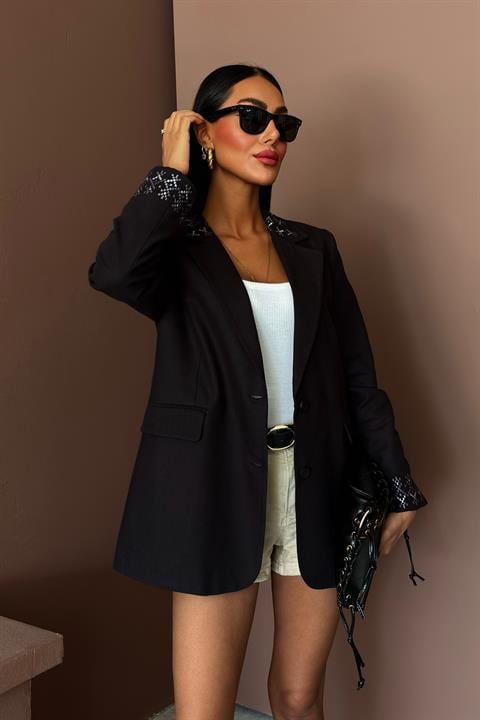 Leomie Embroidered Blazer 6106