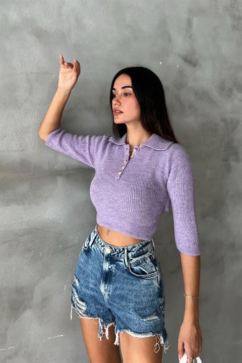 Loris Tie Crop Knitwear 1062-02