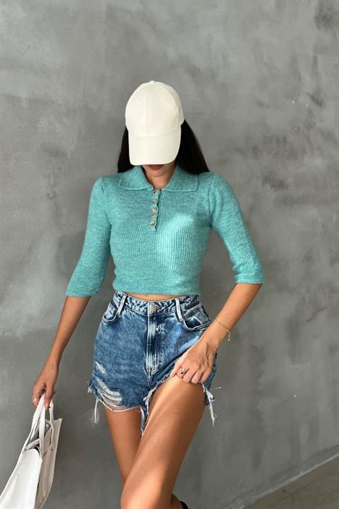 Loris Tie Crop Knitwear 1062-02