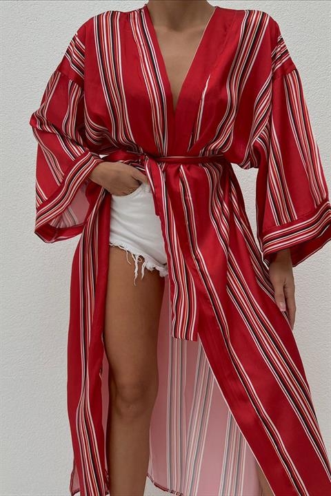 Lucinda Striped Kimono 5014-04