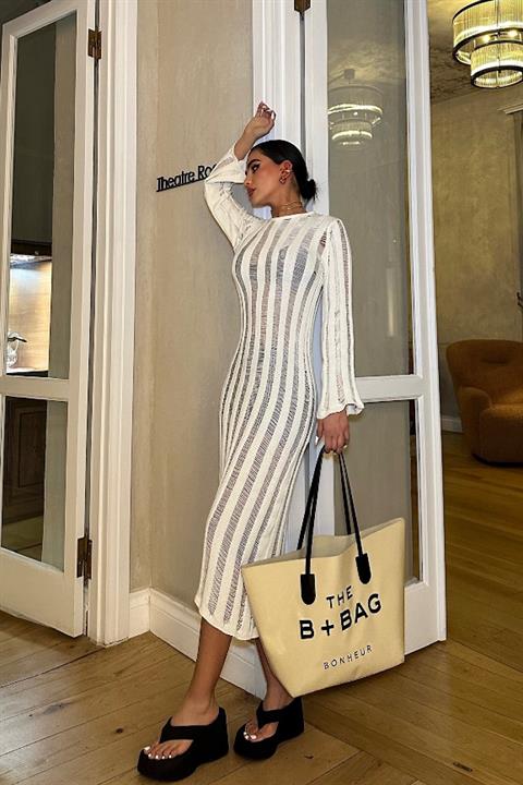 Marcella Crochet Midi Dress 2663-23