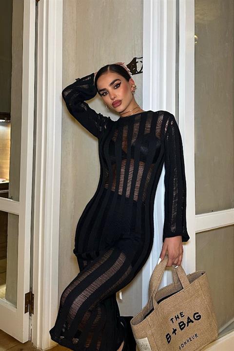 Marcella Crochet Midi Dress 2663-23