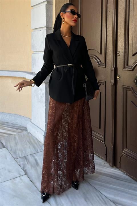 Maxi Lace Skirt 4047