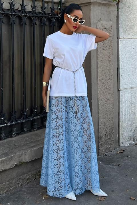Maxi Lace Skirt 4047