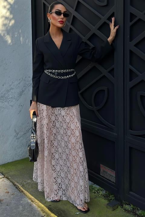 Maxi Lace Skirt 4047