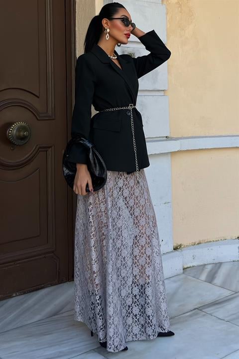 Maxi Lace Skirt 4047