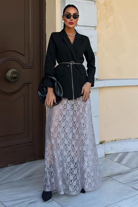 Maxi Lace Skirt 4047