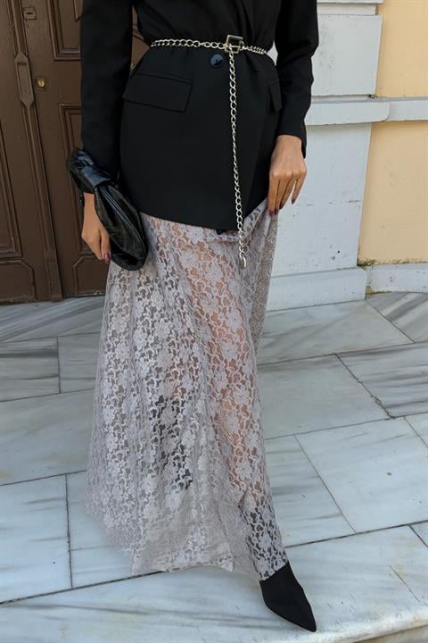 Maxi Lace Skirt 4047