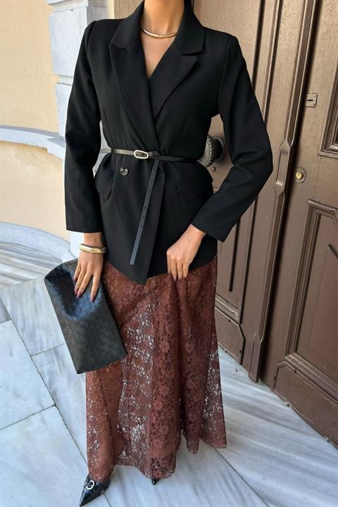 Maxi Lace Skirt 4047