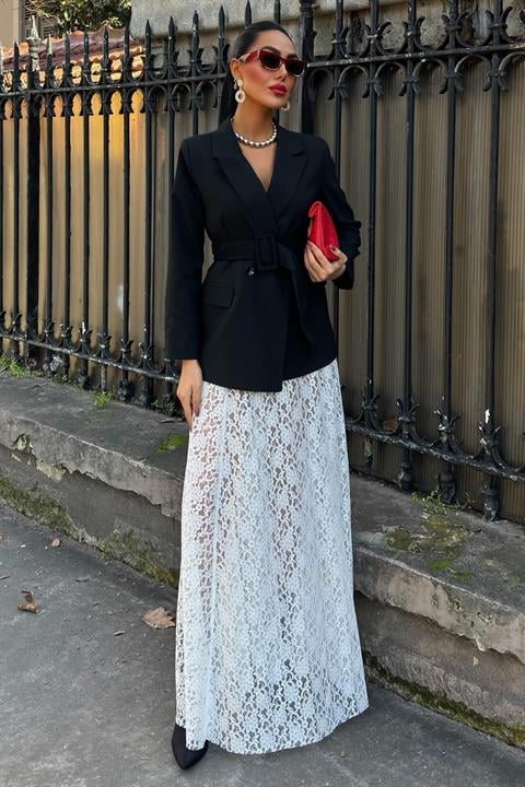 Maxi Lace Skirt 4047