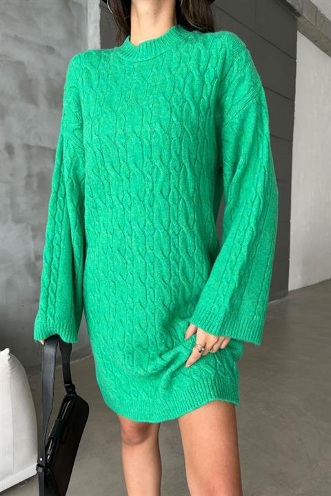 Melanie Knit Pattern Mini Dress 2537-02