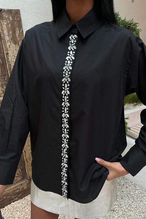 Front Striped Stone Shirt 3448
