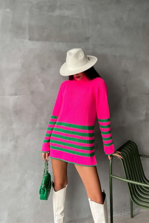 Palgen Striped Oversize Sweater 1195-09