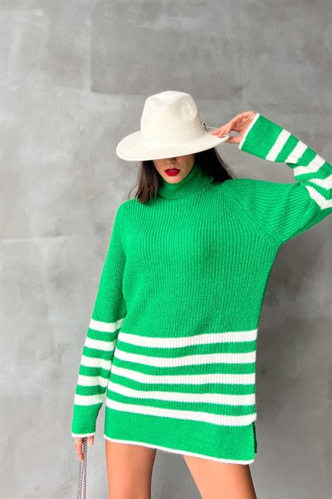 Palgen Striped Oversize Sweater 1195-09
