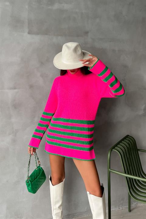 Palgen Striped Oversize Sweater 1195-09