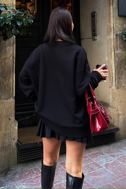 Tassel Detailed Sweatshirt 8051