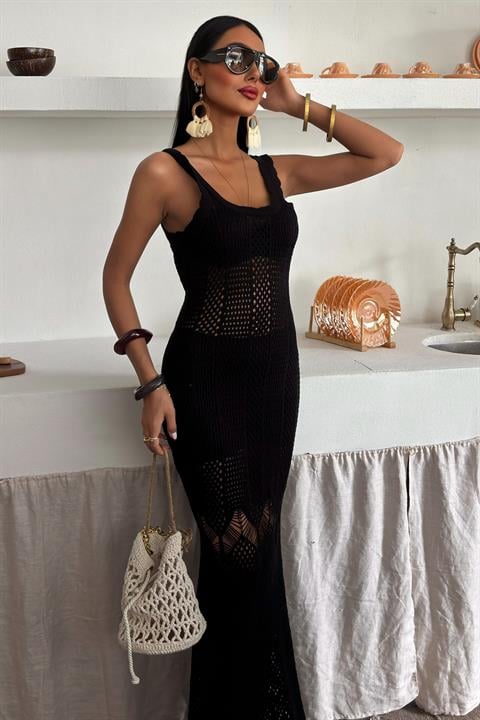 Romina Openwork Fish Form Dress 2762