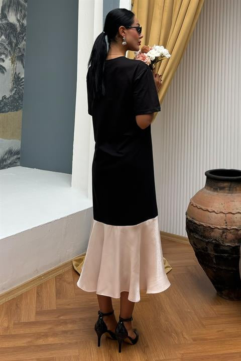 Flounced Jersey Dress 2864