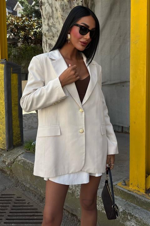 Agnes Blazer Linen Jacket 6105