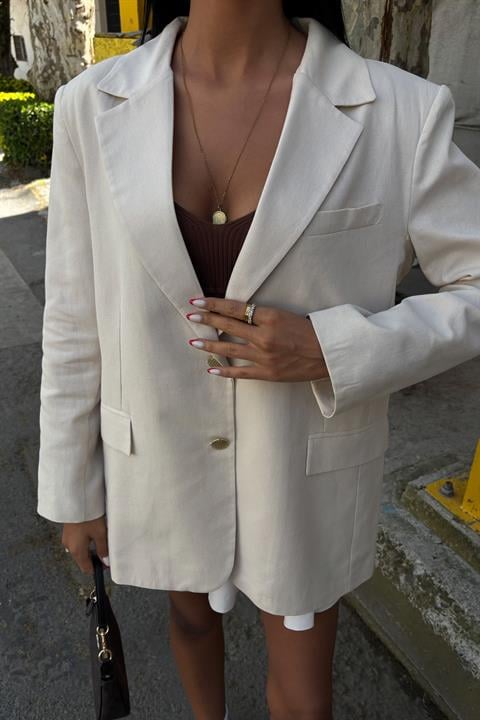 Agnes Blazer Linen Jacket 6105