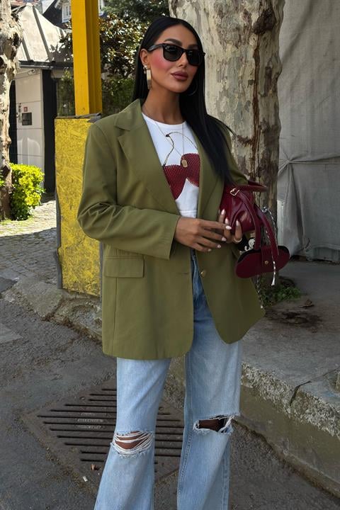 Agnes Blazer Linen Jacket 6105