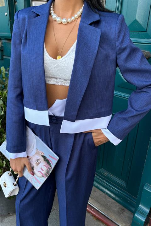 Audrey Crop Jacket Set 10106