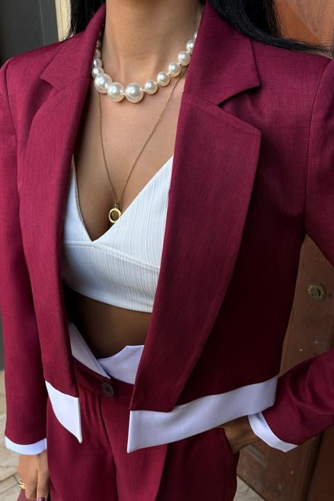 Audrey Crop Jacket Set 10106