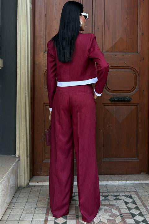 Audrey Crop Jacket Set 10106