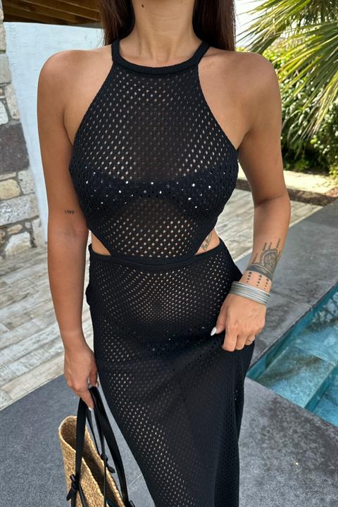 Aurelie Openwork Cut Out Dress 2767