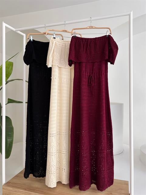 Bella Openwork Strapless Dress 2713-0025